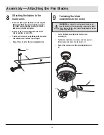 Предварительный просмотр 12 страницы Home Decorators Collection Trudeau YG545-BN Use And Care Manual