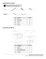 Предварительный просмотр 5 страницы Home Decorators Collection VA-WG0501 1005356001 Assembly Instructions Manual