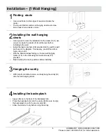 Предварительный просмотр 6 страницы Home Decorators Collection VA-WG0501 1005356001 Assembly Instructions Manual