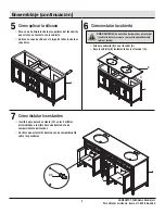 Предварительный просмотр 14 страницы Home Decorators Collection WALDEN WLGGVT7122D 946 1800 270 Use And Care Manual