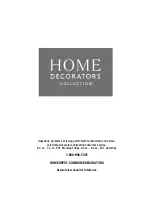 Предварительный просмотр 7 страницы Home Decorators Collection WBPV4821D Use And Care Manual