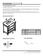 Предварительный просмотр 3 страницы Home Decorators Collection Wellford TH0105 Use And Care Manual