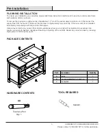 Preview for 3 page of Home Decorators Collection Wellford TH0106 Use And Care Manual