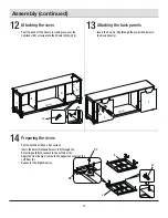 Предварительный просмотр 12 страницы Home Decorators Collection Westcliff Use And Care Manual