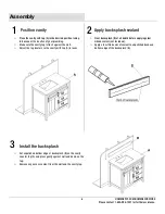 Предварительный просмотр 6 страницы Home Decorators Collection WESTWELL 19053-VS37-WT Assembly Instructions Manual