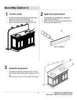 Предварительный просмотр 6 страницы Home Decorators Collection WINDLOWE 15101-VS73C-WT Assembly Instructions Manual