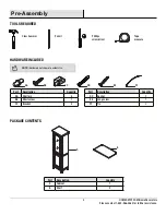 Preview for 3 page of Home Decorators Collection WLGGH2367 946 2000 270 Use And Care Manual