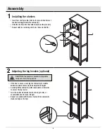 Preview for 4 page of Home Decorators Collection WLGGH2367 946 2000 270 Use And Care Manual