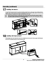 Предварительный просмотр 13 страницы Home Decorators Collection WSFP59HD-14 Assembly Instructions Manual