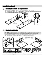 Предварительный просмотр 6 страницы Home Decorators Collection WSFP60ECHD-19 Assembly Instructions Manual