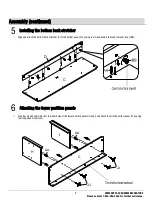 Предварительный просмотр 7 страницы Home Decorators Collection WSFP60ECHD-19 Assembly Instructions Manual