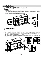 Предварительный просмотр 12 страницы Home Decorators Collection WSFP60ECHD-19 Assembly Instructions Manual