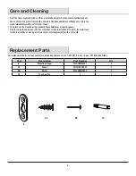 Предварительный просмотр 6 страницы Home Decorators Collection XXX XXX/28BM0725-0127 Use And Care Manual