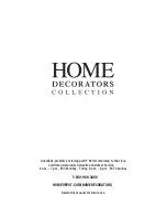 Предварительный просмотр 16 страницы Home Decorators 1002 555 233 Use And Care Manual