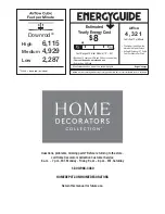 Preview for 21 page of Home Decorators 1005 724 324 Use And Care Manual