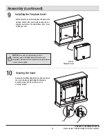 Предварительный просмотр 10 страницы Home Decorators ******/82339/23DM1864-PC72 Use And Care Manual