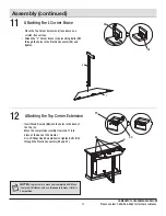 Предварительный просмотр 11 страницы Home Decorators ******/82339/23DM1864-PC72 Use And Care Manual