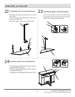 Preview for 14 page of Home Decorators Charles Mill Use And Care Manual