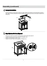 Предварительный просмотр 6 страницы Home Decorators Ellia HDC30DGV Use And Care Manual