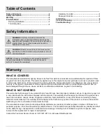 Preview for 2 page of Home Decorators HRP1691A Use And Care Manual