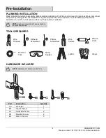 Preview for 3 page of Home Decorators HRP1691A Use And Care Manual