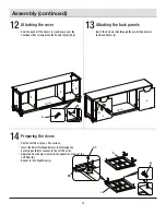 Предварительный просмотр 12 страницы Home Decorators WESTCLIFF Use And Care Manual