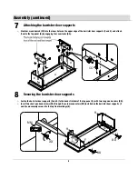 Предварительный просмотр 8 страницы Home Decorators WSFP42HD-11 Assembly Instructions Manual