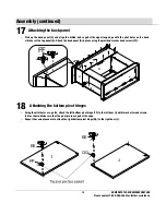 Предварительный просмотр 13 страницы Home Decorators WSFP42HD-11 Assembly Instructions Manual