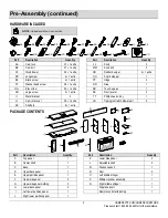 Предварительный просмотр 3 страницы Home Decorators WSFP46ECHD-8 Assembly Instructions Manual