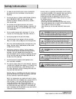 Preview for 3 page of Home Depot 1003 023 405 Use And Care Manual