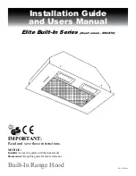 Home Depot 168 SERIES Installation Manual And User'S Manual preview