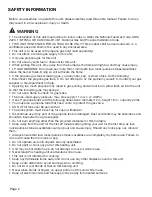 Предварительный просмотр 2 страницы Home Depot A302004100 User Manual