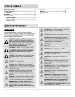 Preview for 2 page of Home Depot DS-7447 Use And Care Manual