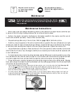 Preview for 18 page of Home Depot DS18-13H Manual