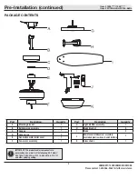 Preview for 5 page of Home Depot FC132-BJRL Use And Care Manual