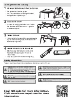 Preview for 2 page of Home Depot HD-TX100 Use And Care Manual