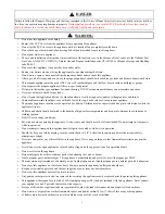 Preview for 2 page of Home Depot HYFP40205-1 Owner'S Manual