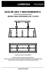 Предварительный просмотр 9 страницы Home Depot LUMINOSA KFR9317A Use And Care Manual