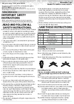 Preview for 1 page of Home Depot TG76M5311C00 Quick Start Manual