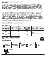 Preview for 3 page of Home Depot WINDWARD IV 99961 Use And Care Manual