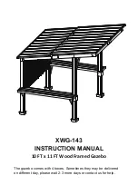 Предварительный просмотр 1 страницы Home Depot XWG-143 Instruction Manual