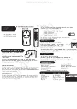 Home Easy HL8102 Quick Manual preview