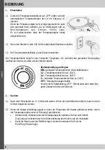 Предварительный просмотр 4 страницы Home electric CPP-40A Manual