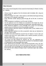 Preview for 8 page of Home electric IC3002 User Manual