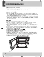 Предварительный просмотр 6 страницы Home electric MGOE5002SW User Manual