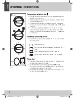 Предварительный просмотр 18 страницы Home electric MGOE5002SW User Manual