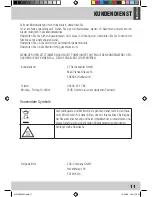 Preview for 11 page of Home electric MWG3002W User Manual