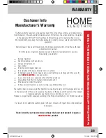 Preview for 25 page of Home electric MWG3002W User Manual