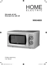 Home electric MWG4002S User Manual preview