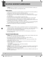 Preview for 4 page of Home electric MWG5002E User Manual